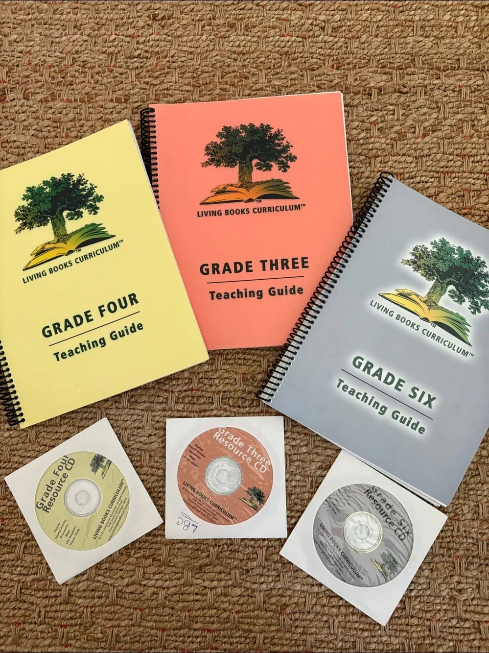 Living Books Curric Bundle Grades 3,4 & 6 Teach Guide wCD